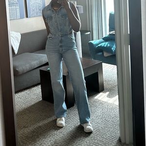 ZARA DENIM JUMPSUIT